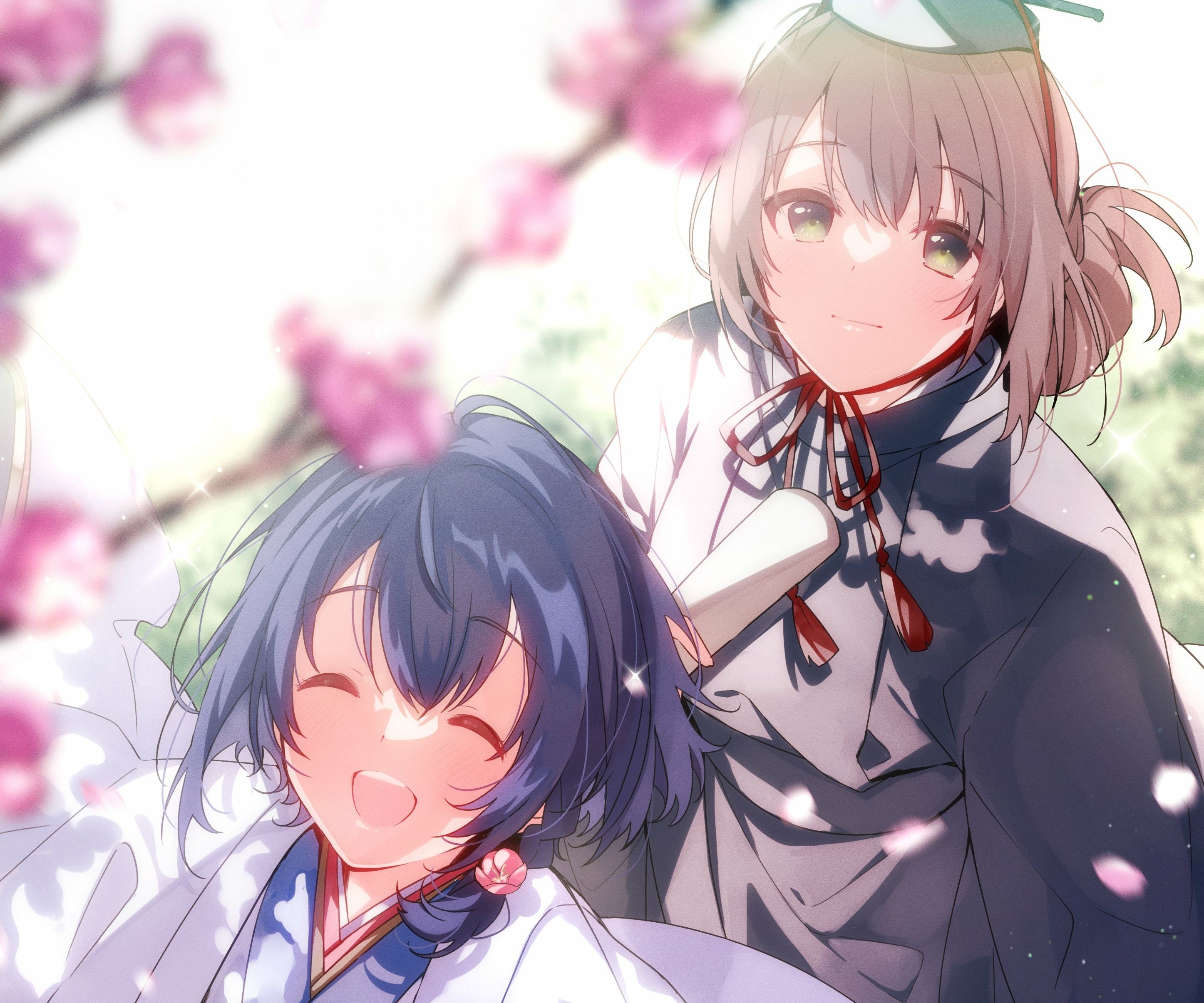 2893x2411 Phone wallpaper: Anime, Aquatope Of White Sand, Fuka Miyazawa, Kukuru Misakino 1047807