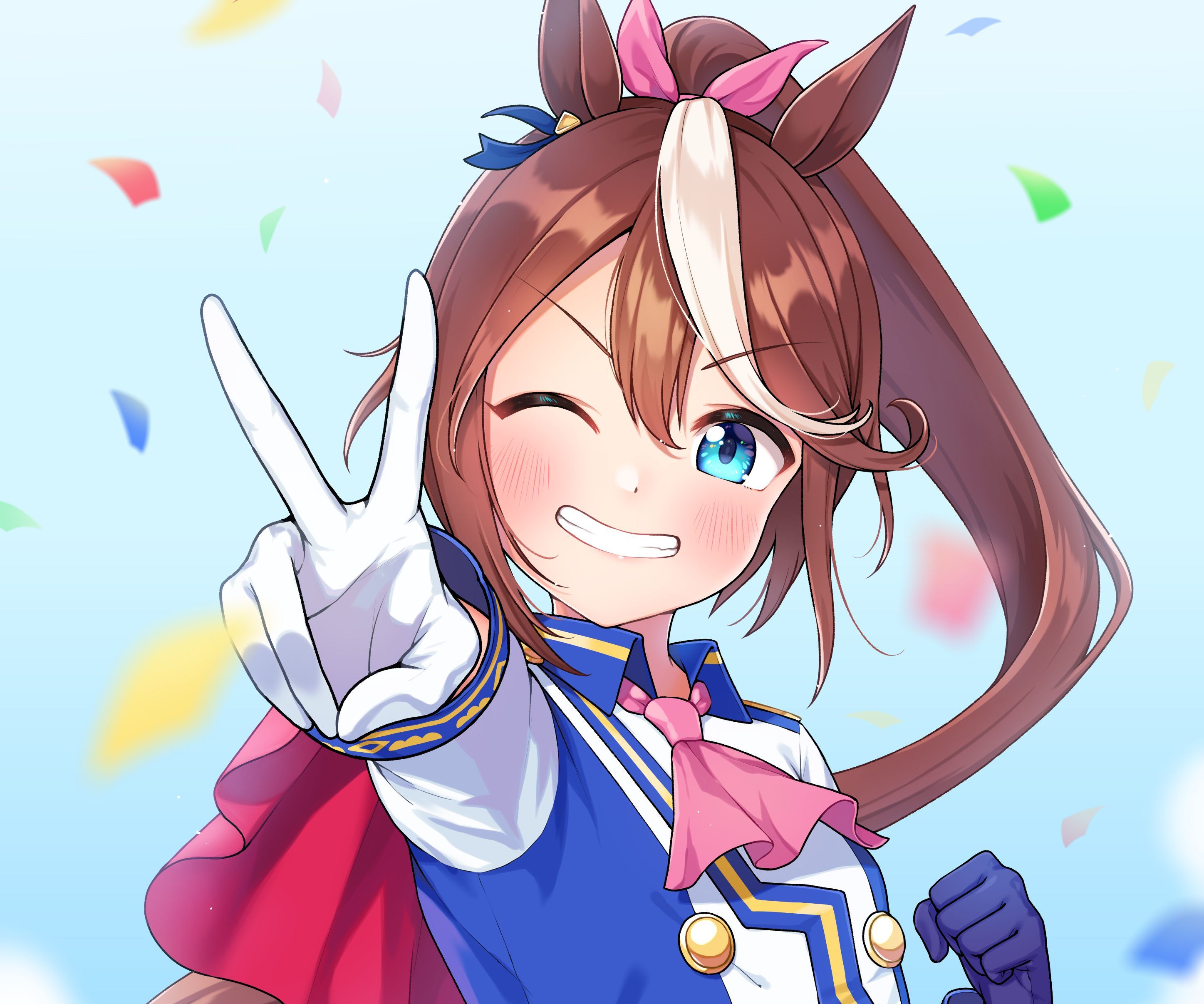 2894x2412 Desktop wallpaper: Tokai Teio, Anime, Uma Musume: Pretty Derby 4K free download for PC. 1066392