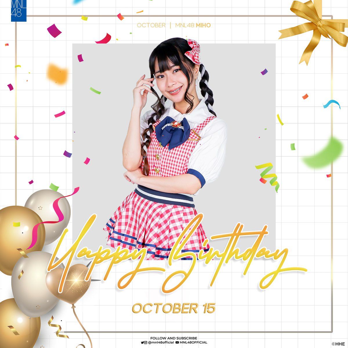1200x1200 Happy Birthday our Starlight of MNL48! Wishing you a tons of fun, joy, and laughter on your birthday!