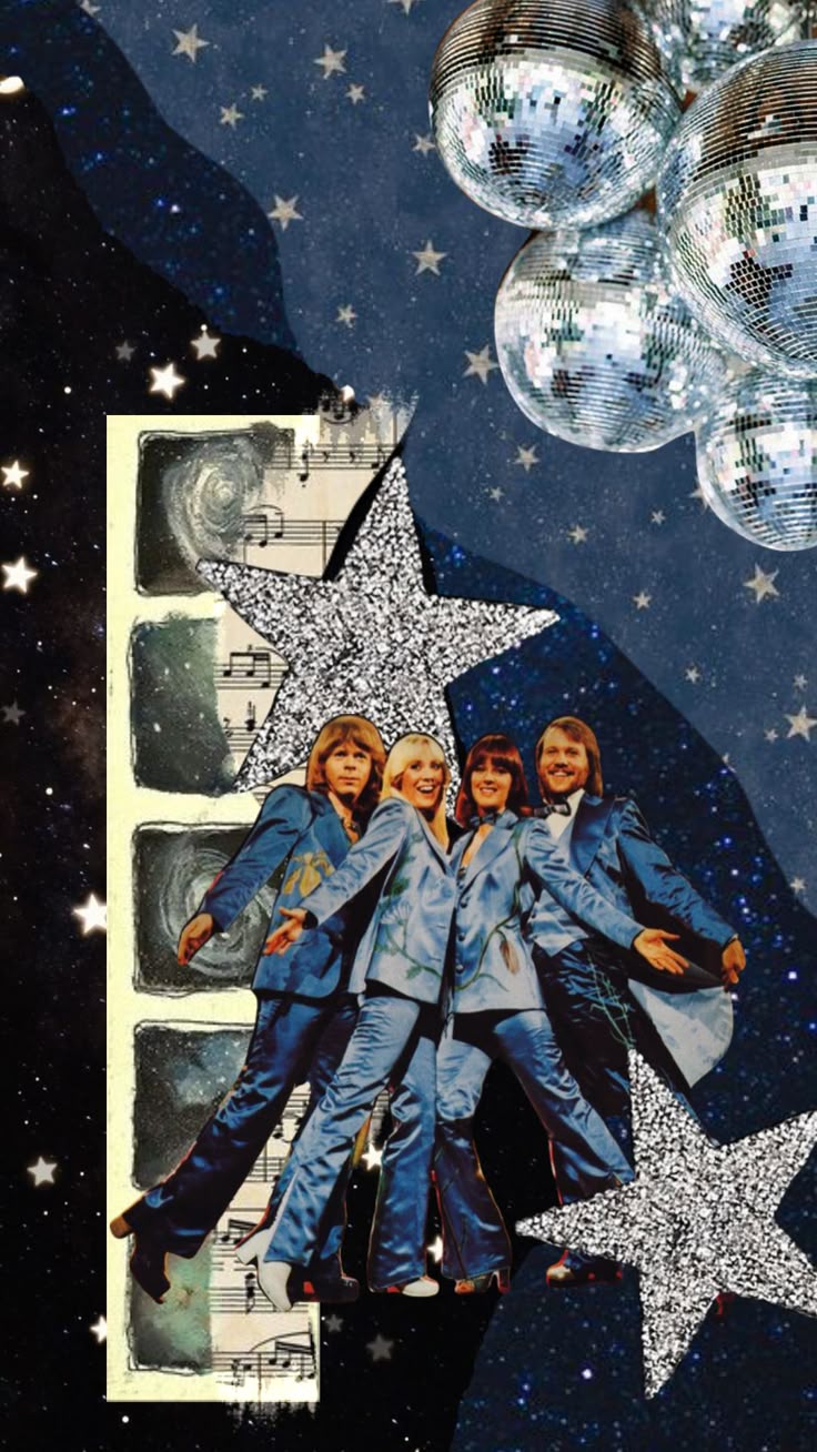 736x1308 Check out savannaspear's Shuffles having the time of your life #blueaesthetic #abba #mammamia #bluewallpaper