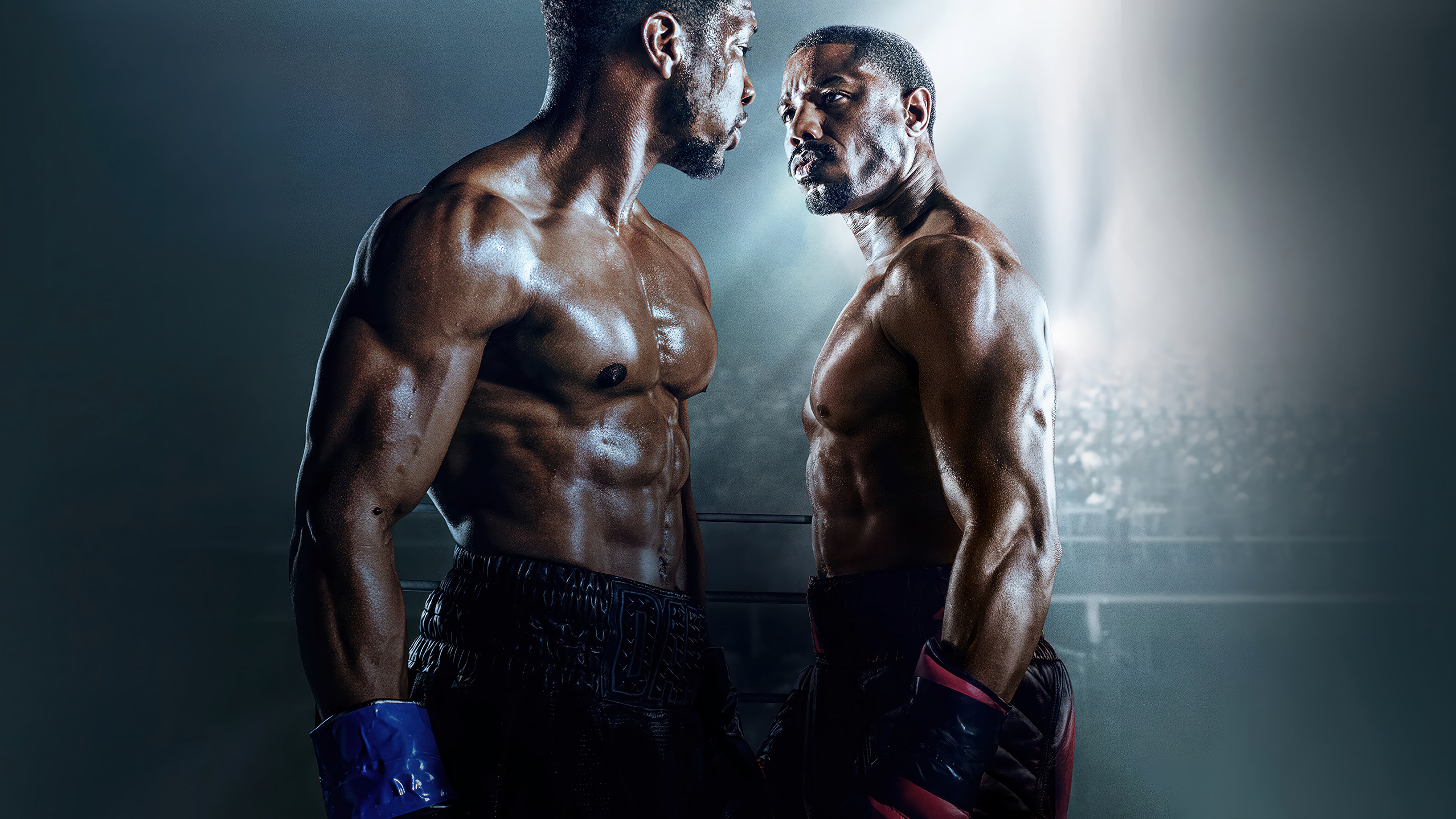 3840x2160 Creed III Michael B. Jordan vs. Jonathan Majors 4K Wallpaper HD PC j