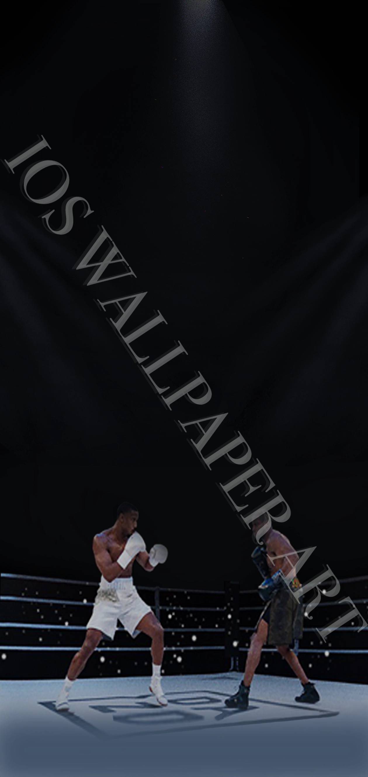 1260x2660 Creed 3 B Jordan & Jonathan Majors