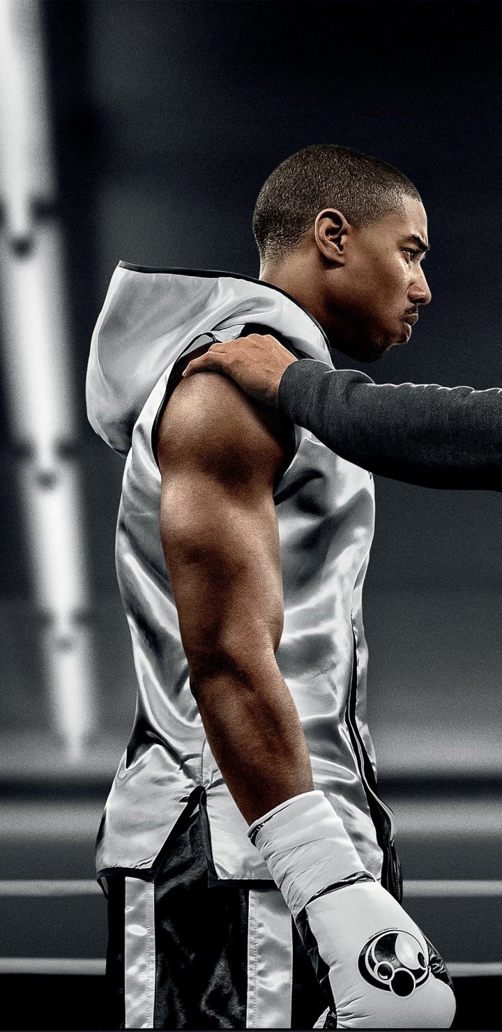 720x1480 Phone wallpaper: Adonis Creed, Movie, Creed, Michael B Jordan 1331115