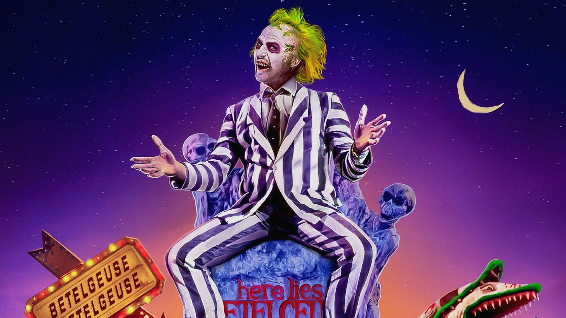 1920x1080 Download Michael Keaton Movie Beetlejuice HD Wallpaper