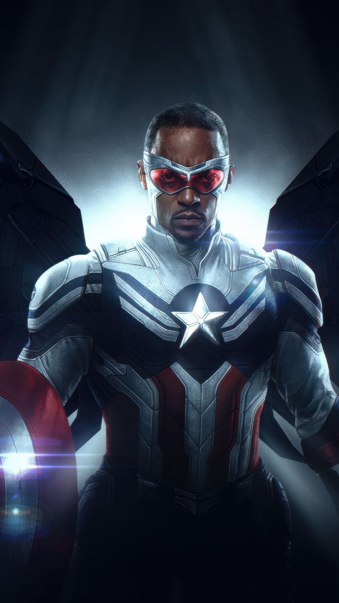 1080x1920 Anthony Mackie Wallpaper 4K, Captain America, Sam Wilson