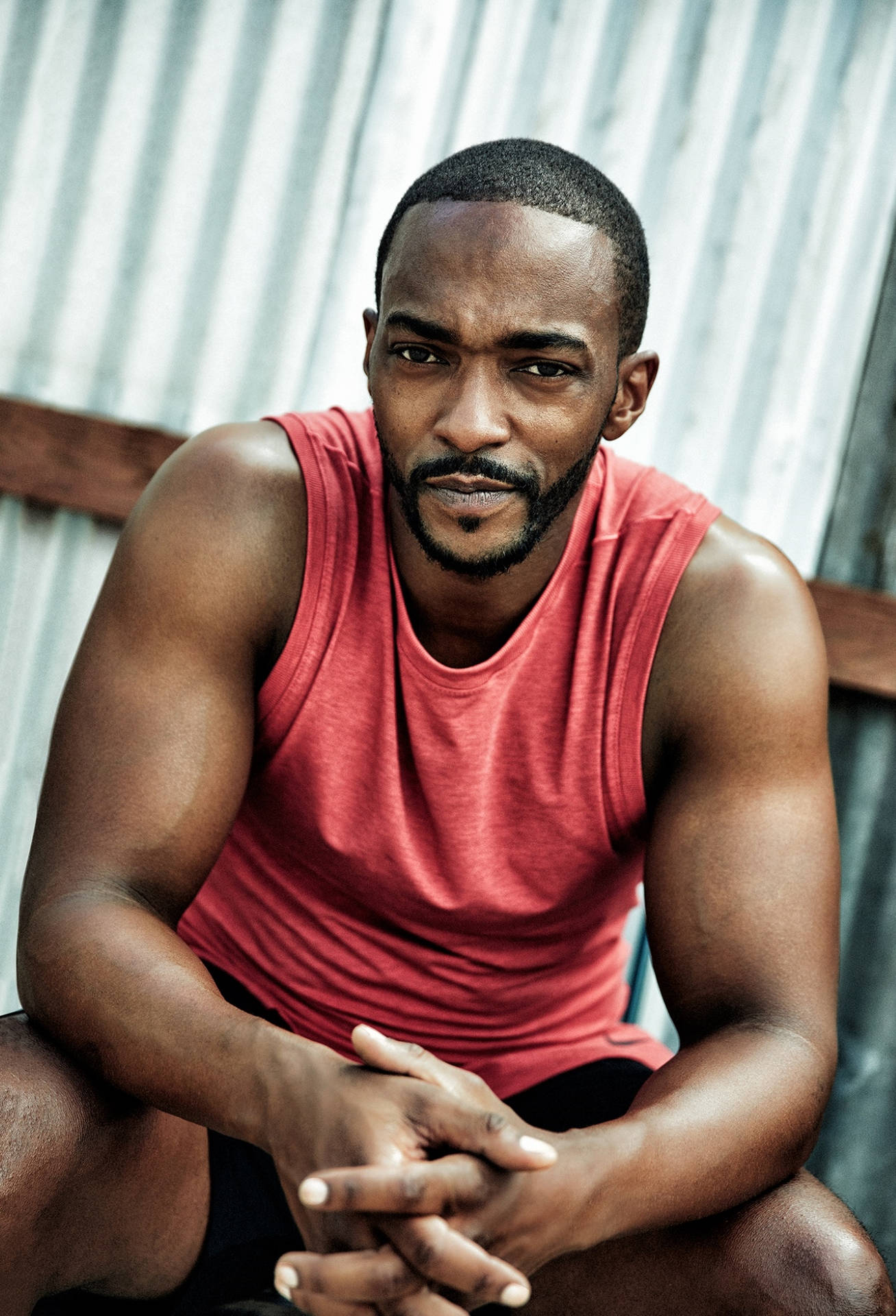 1308x1920 Download Anthony Mackie For Men's Health Wallpaper
