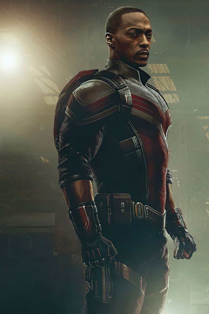736x1104 The Falcon, Captain America, Anthony Mackie, Wallpaper, marvel