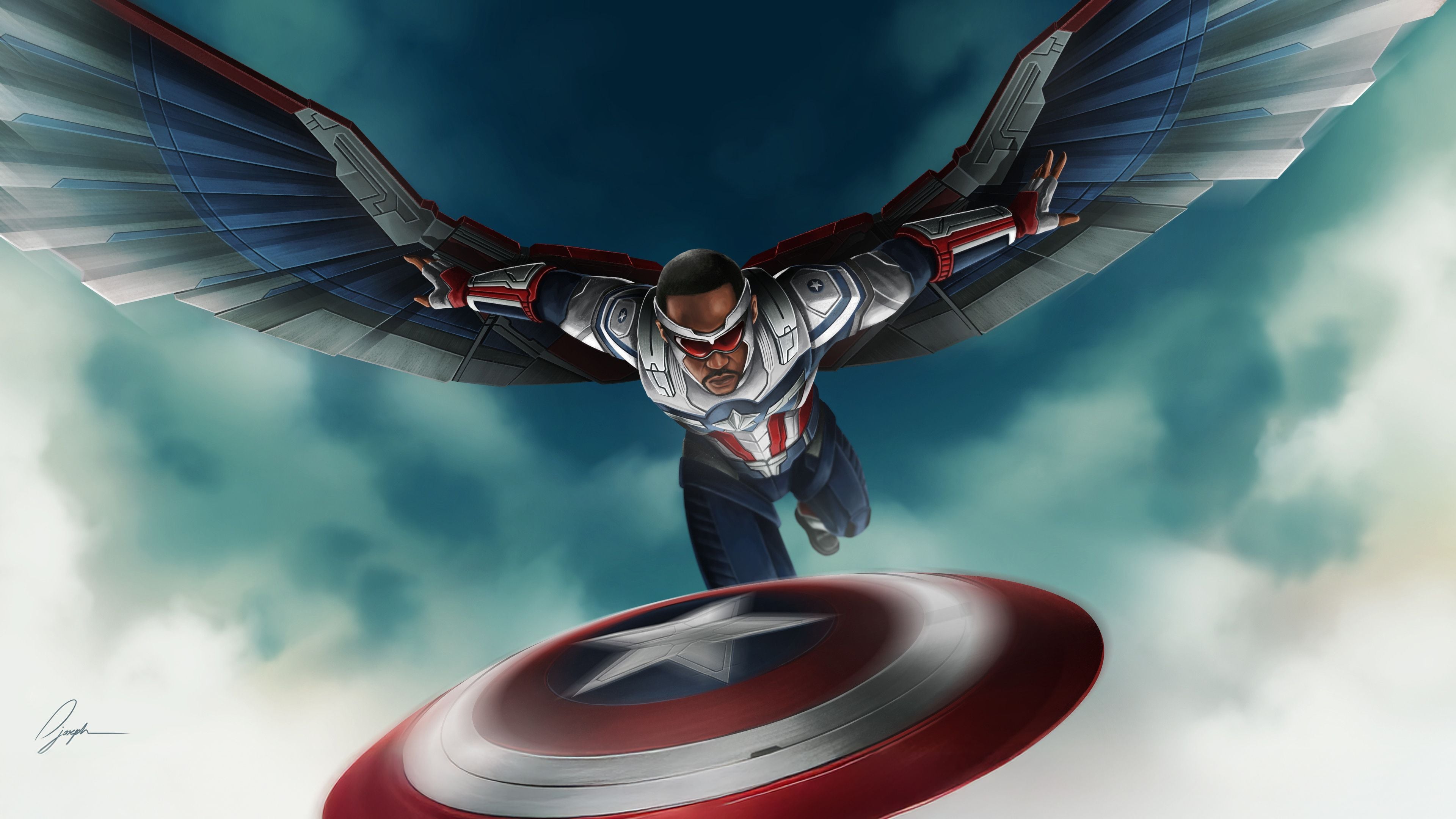 3840x2160 Anthony Mackie In Captain America Brave New World Wallpaper, HD Superheroes Wallpaper, 4k Wallpaper, Image, Background, Photos and Picture