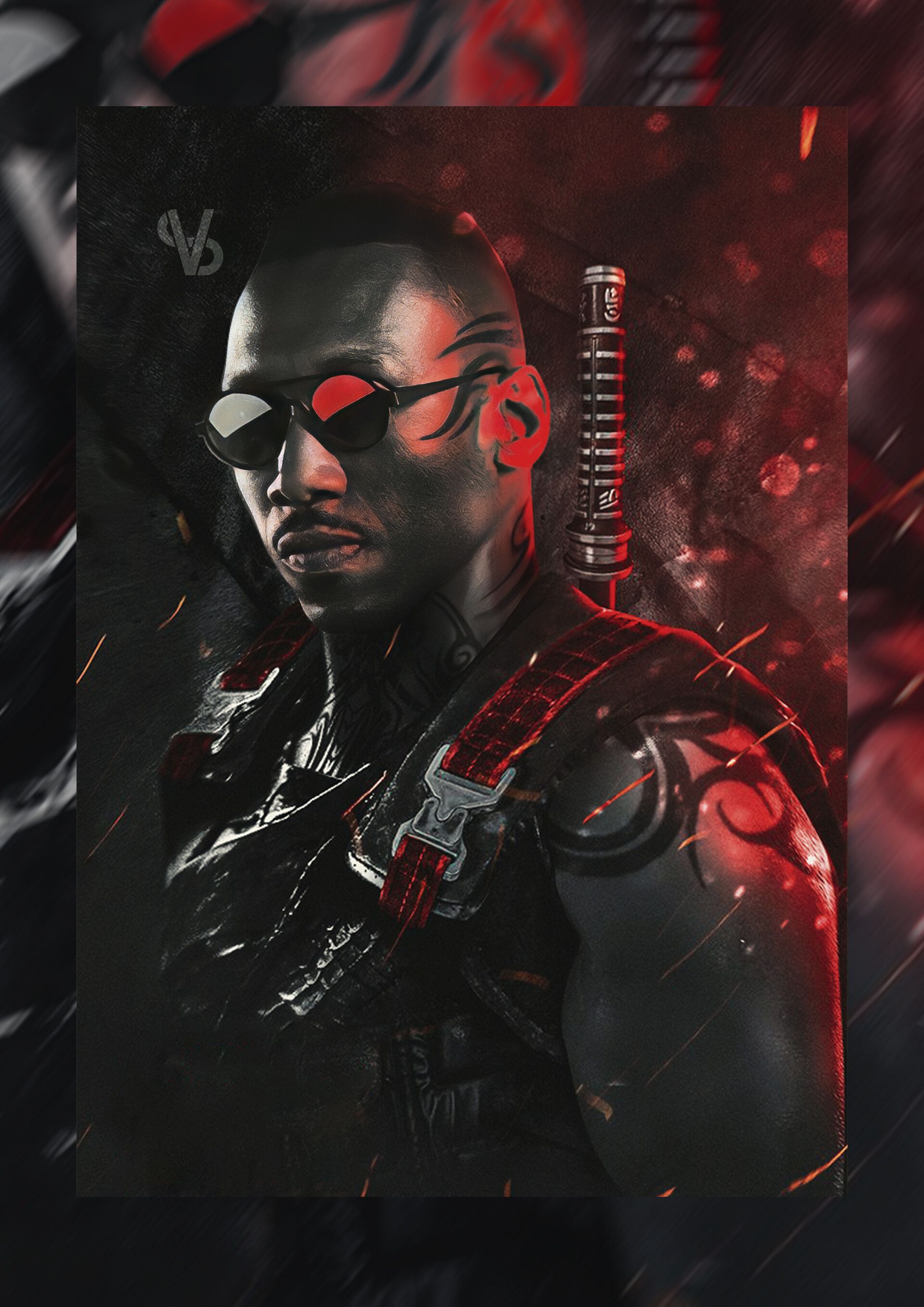 1920x2715 Mahershala Ali Concept Art