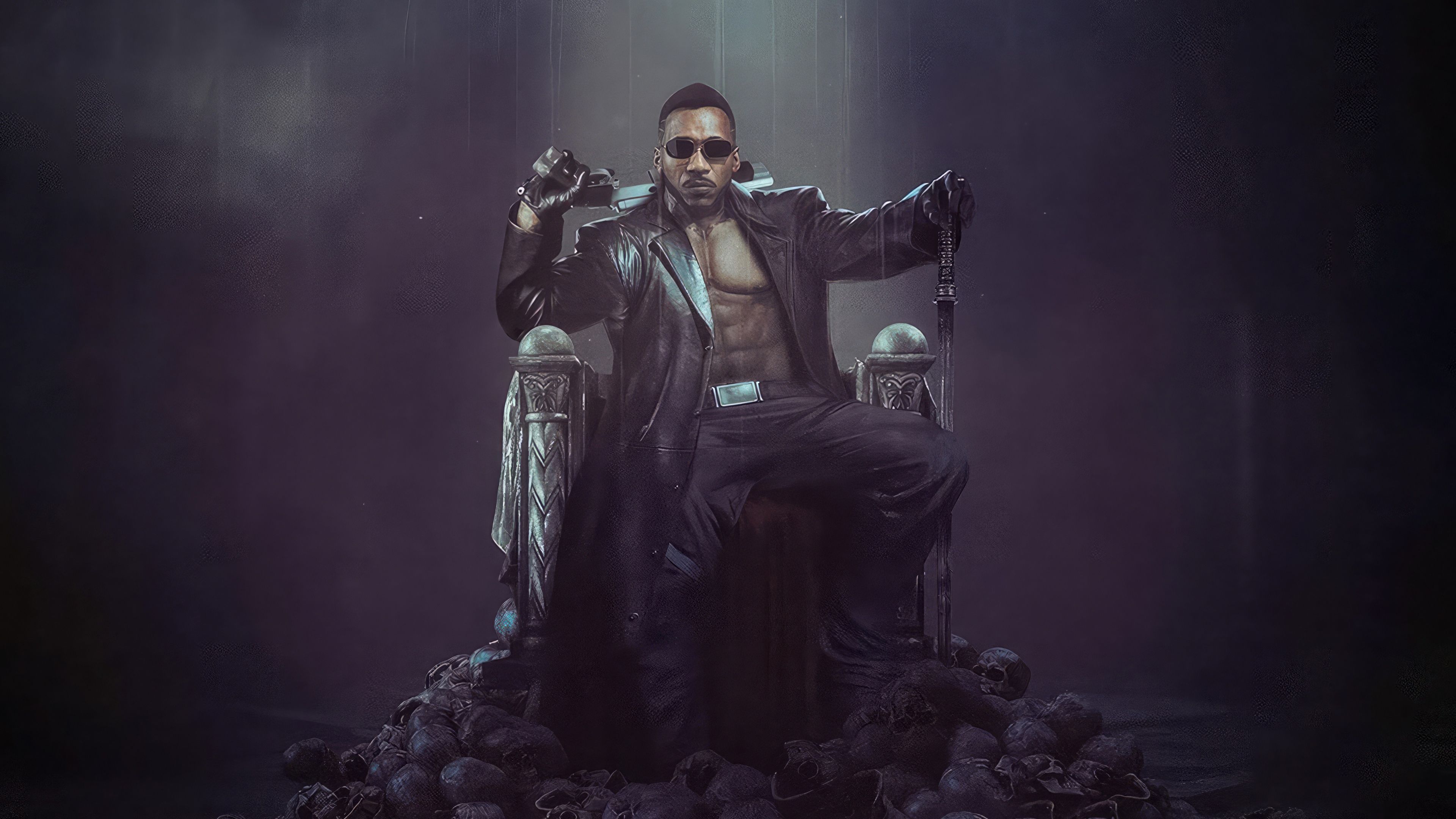 3840x2160 Mahershala Ali As Blade 4k iPhone iPhone 4S , HD 4k Wallpaper, Image, Background, Photos and Picture
