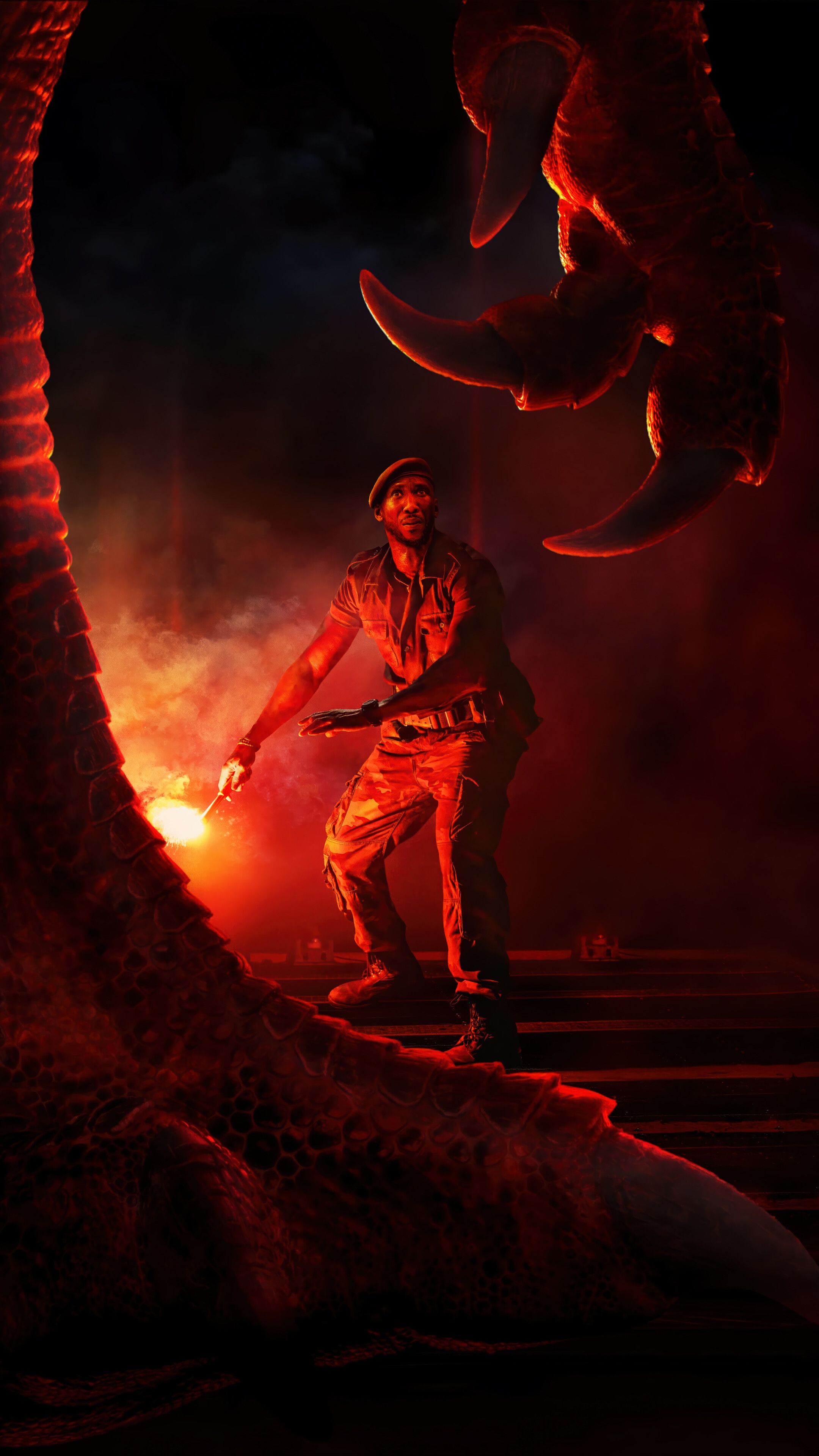 2160x3840 Jurassic World Rebirth Mahershala Ali Poster 4K Wallpaper iPhone HD Phone