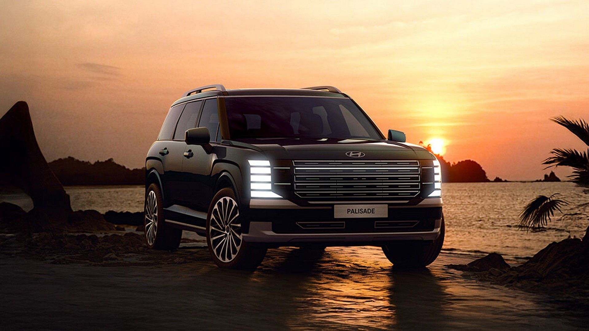 1920x1080 Hyundai Palisade Image: Interior And Exterior Gallery