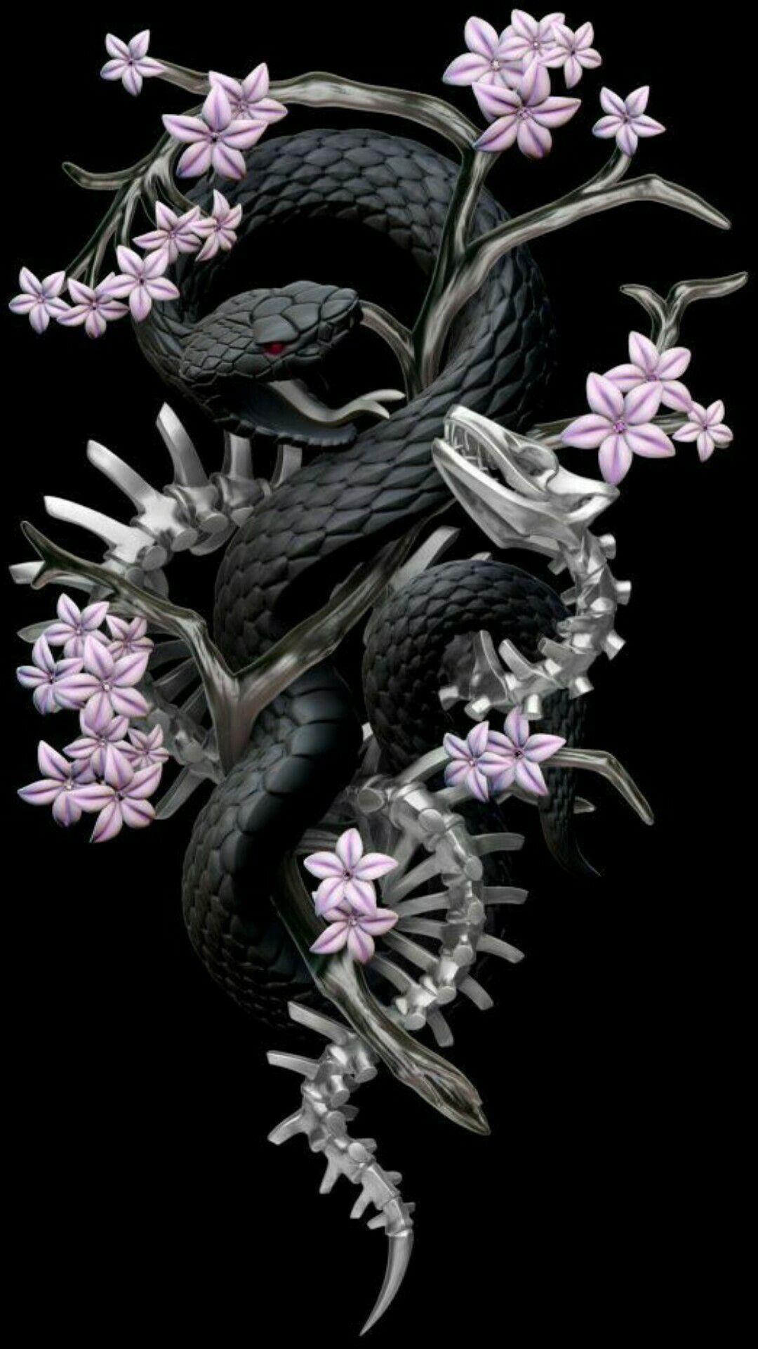 Japanese Snake Wallpapers - Top Free Japanese Snake Backgrounds -  WallpaperAccess