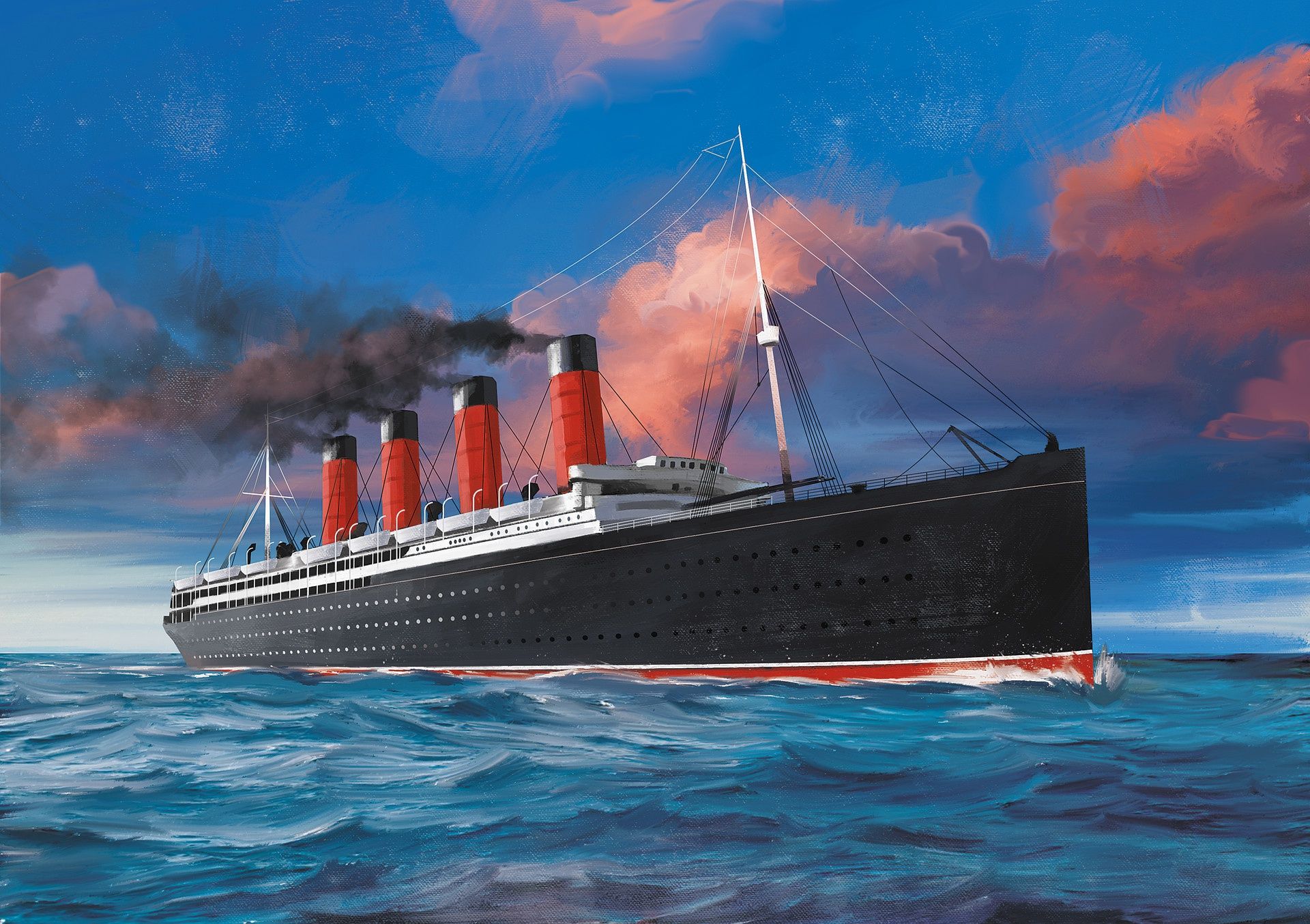 1920x1354 Wallpaper wave, ship, Transatlantic Ships, Portugal for mobile and desktop, section разное, resolution 1920x1354