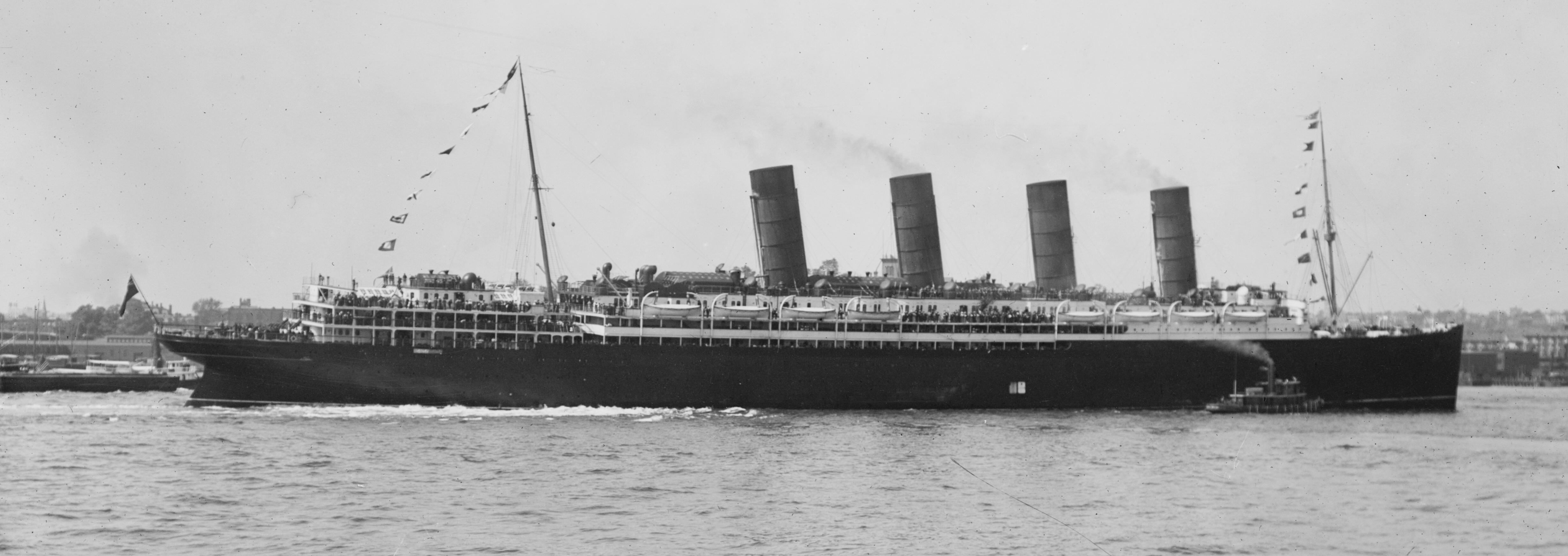 4915x1744 Download Vehicle Rms Lusitania HD Wallpaper