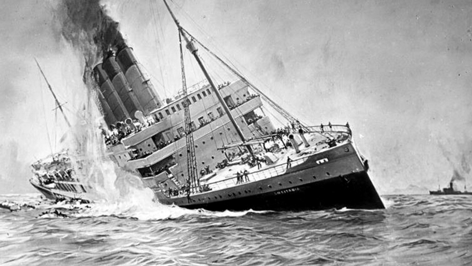1600x900 How the loss of RMS Lusitania spurred America into action