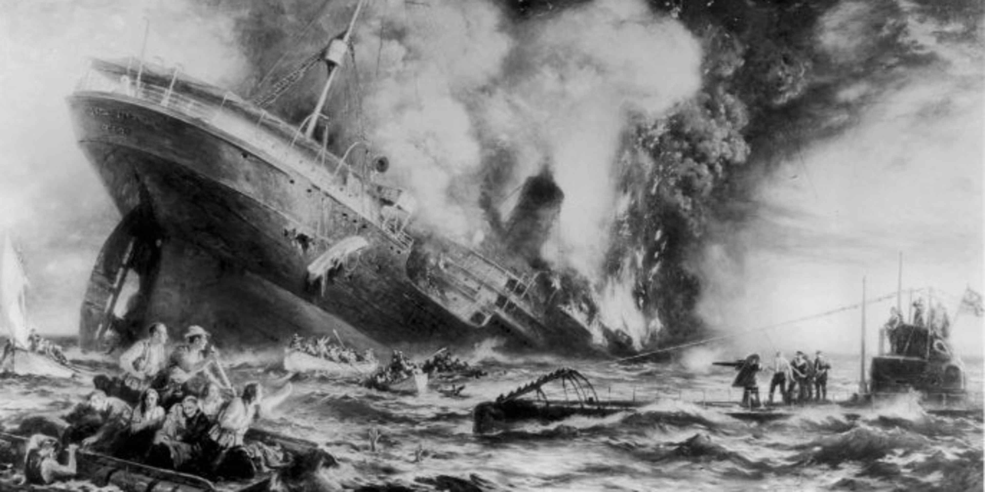 3840x1920 How the Sinking of Lusitania Changed World War I