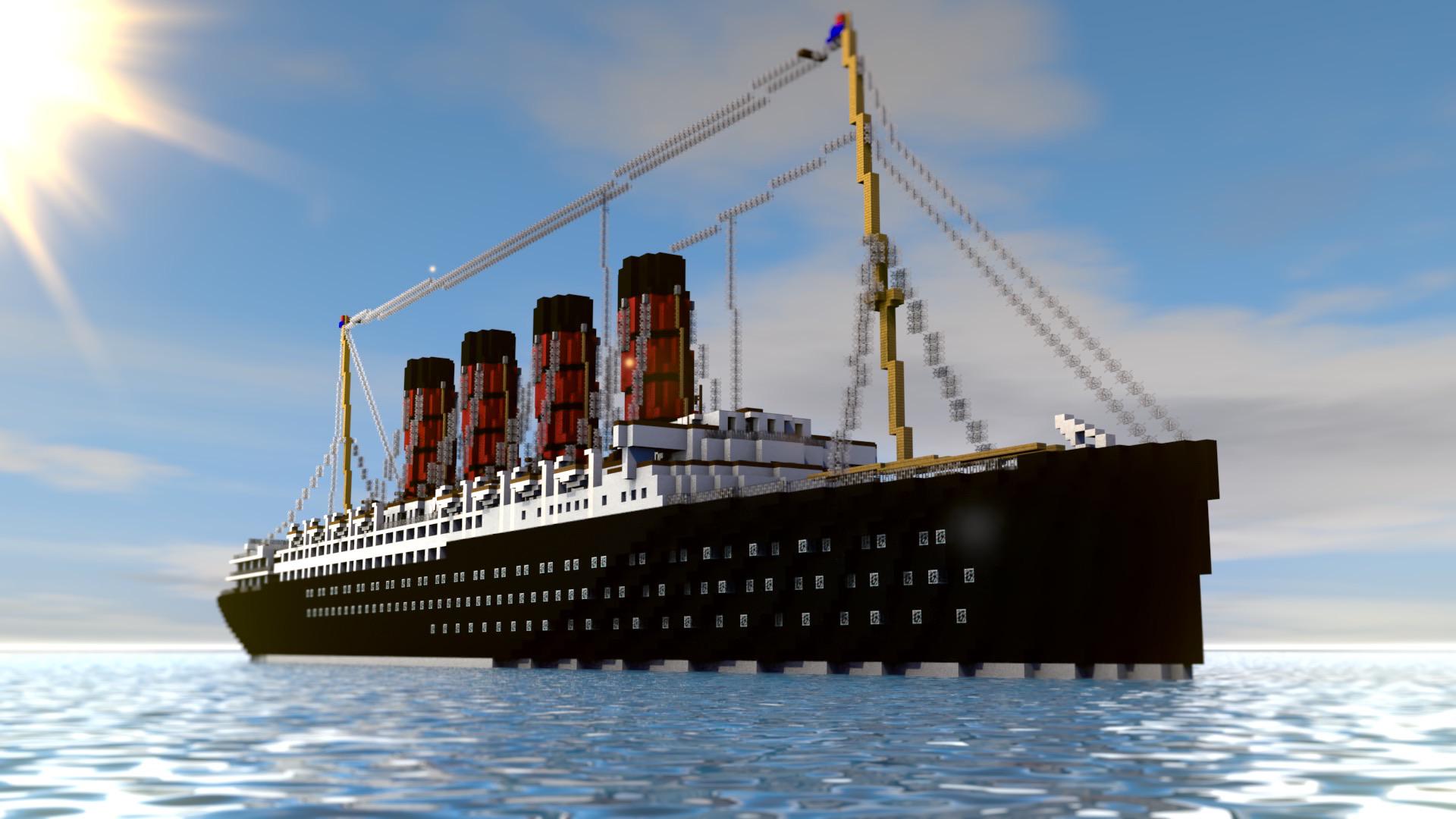 1920x1080 A render of my Lusitania build