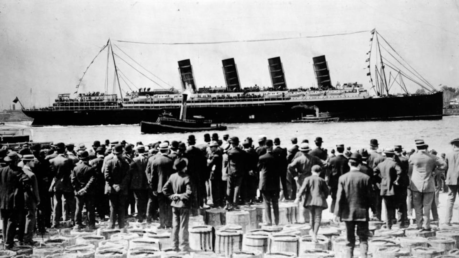 1600x900 The sinking of the 'Lusitania'