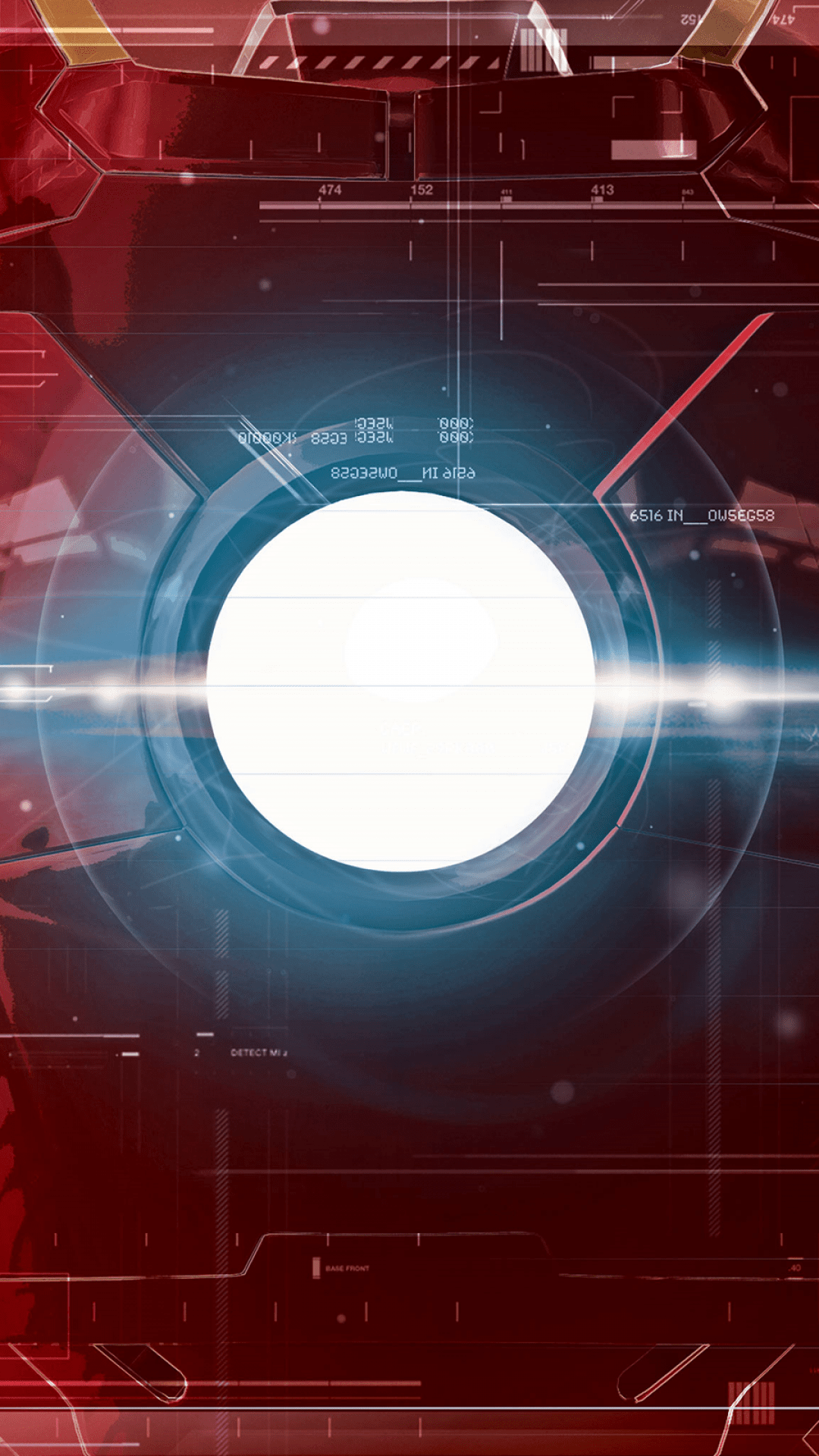 1080x1920 Download 1080x1920 Iron Man Interface, Sci Fi, Marvel Wallpaper