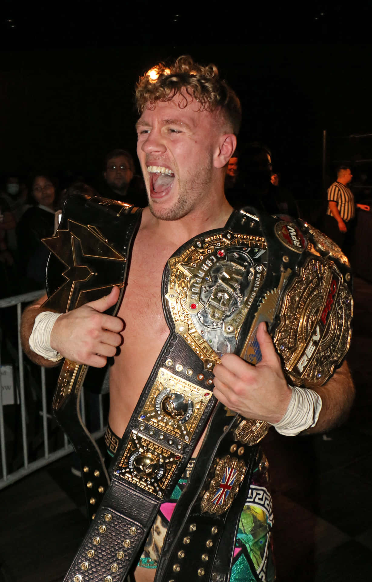 1228x1920 Download Will Ospreay, The Warrior Wrestling Champion, Wallpaper