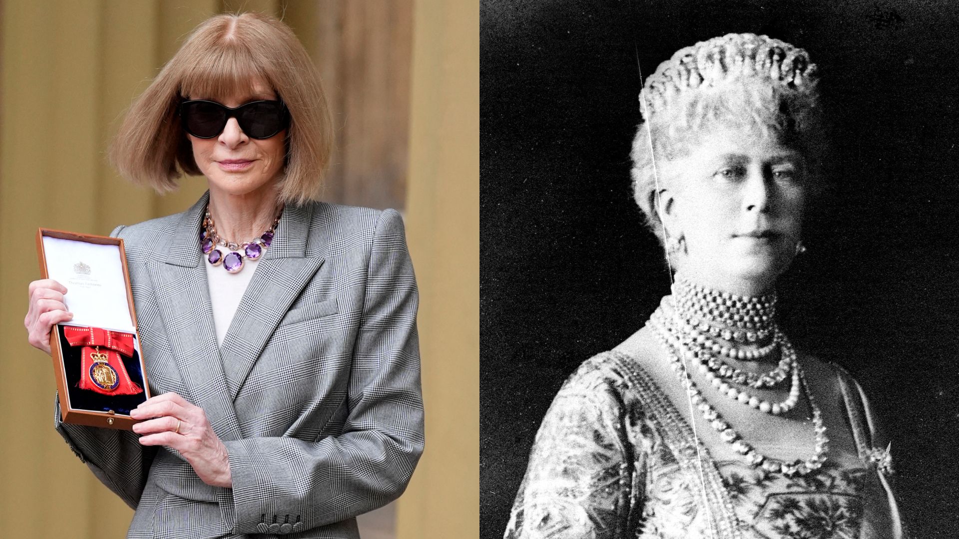1920x1080 Anna Wintour Just Showed Up to Buckingham Palace Wearing a Royal Necklace With a Mysterious Past