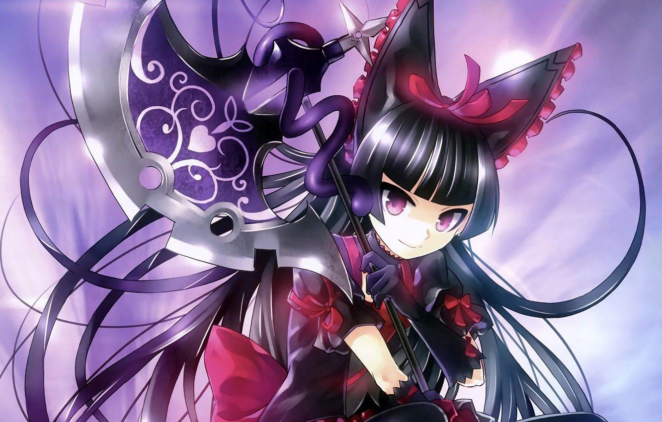 1332x850 Wallpaper girl, game, snake, anime, cloud, beautiful, blade, asian, cute, warrior, manga, japanese, pantyhose, oriental, asiatic, sugoi image for desktop, section сёнэн