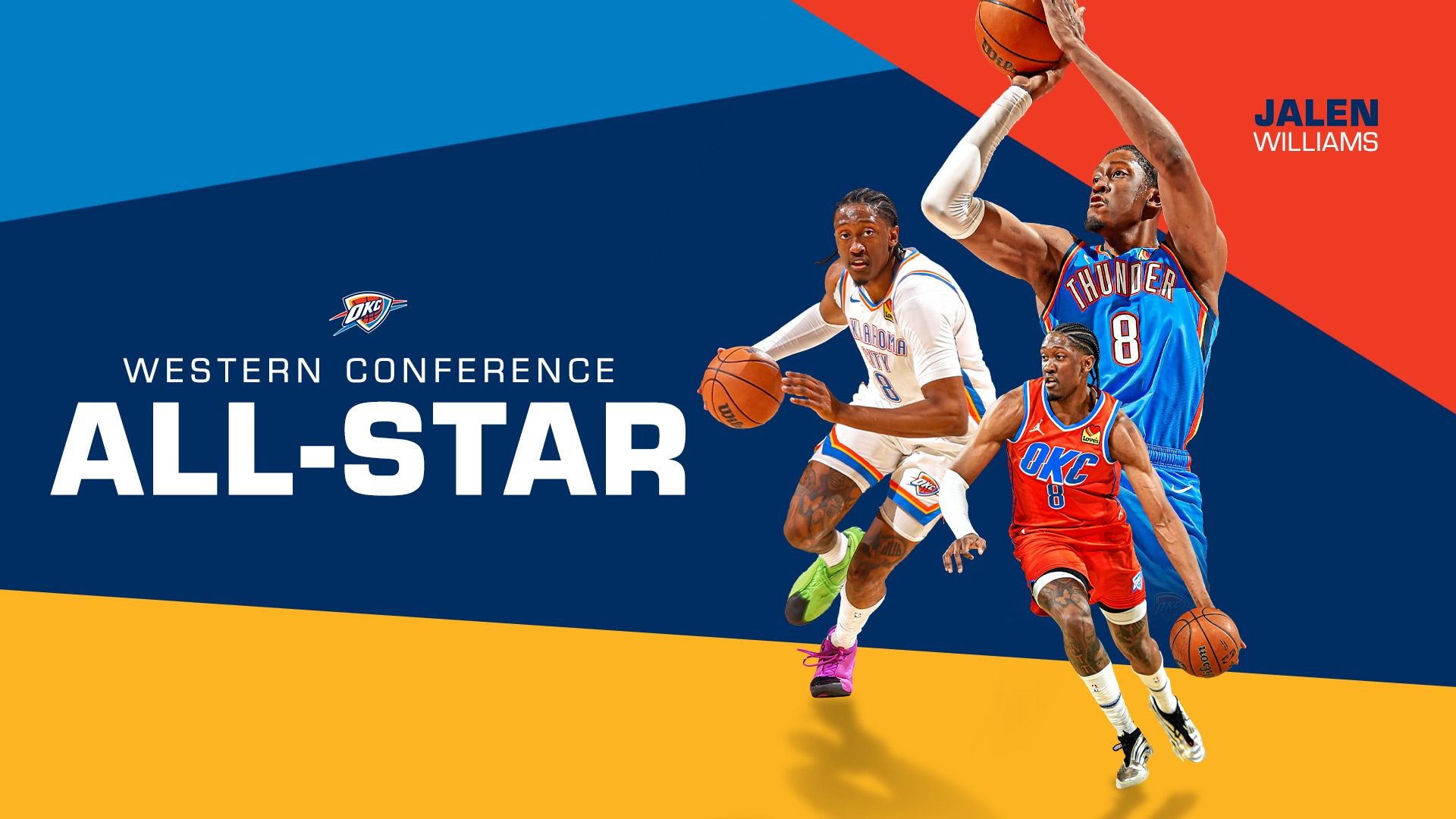 1920x1080 Jalen Williams Named 2025 NBA All Star. Oklahoma City Thunder