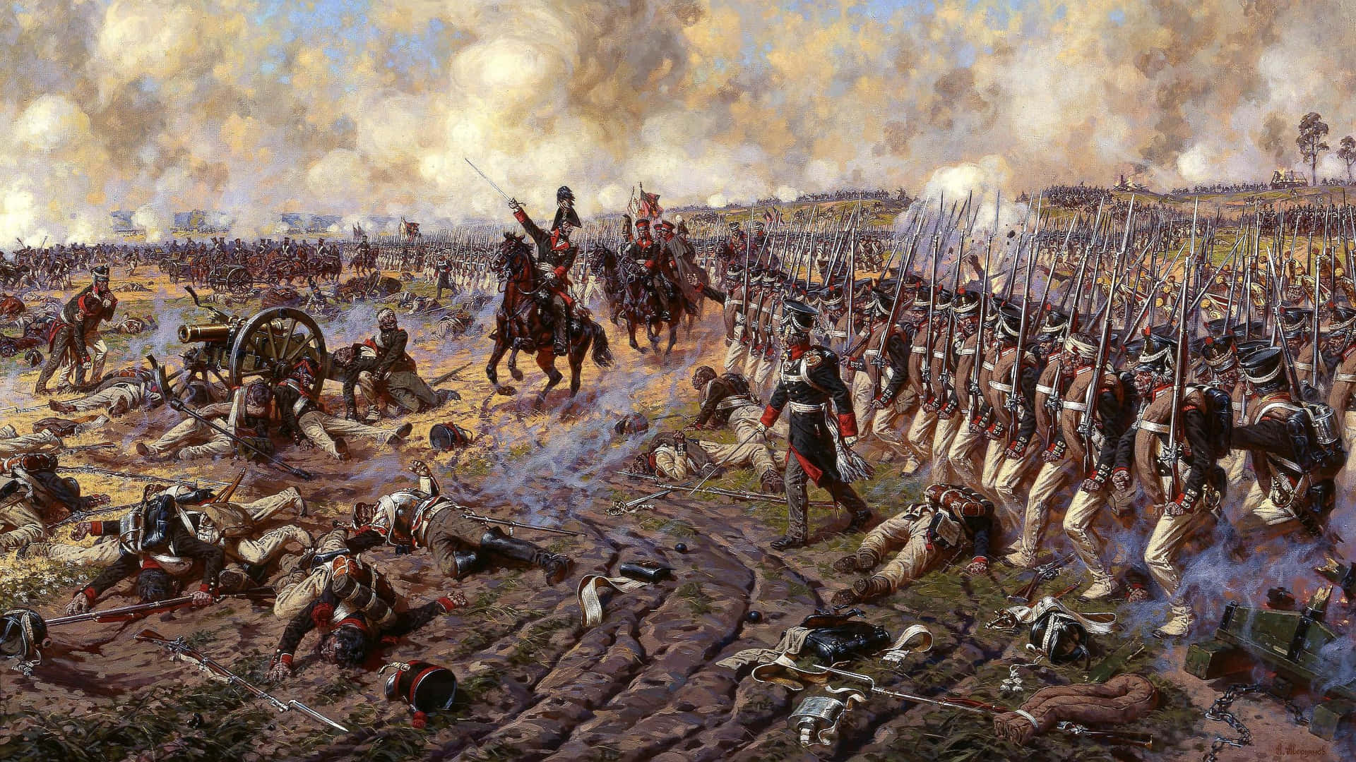 1920x1080 Download Historical Painting Medieval War Picture