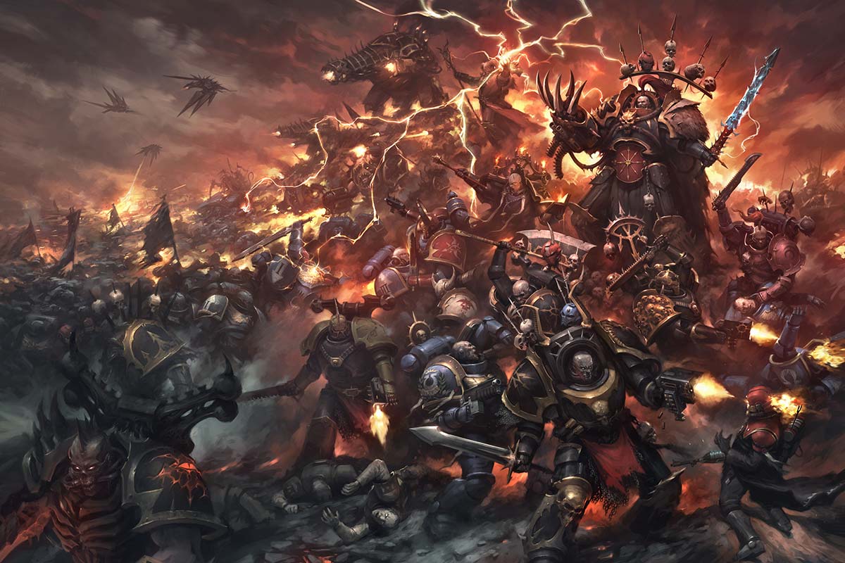 1200x800 War of Nightmares Art Print