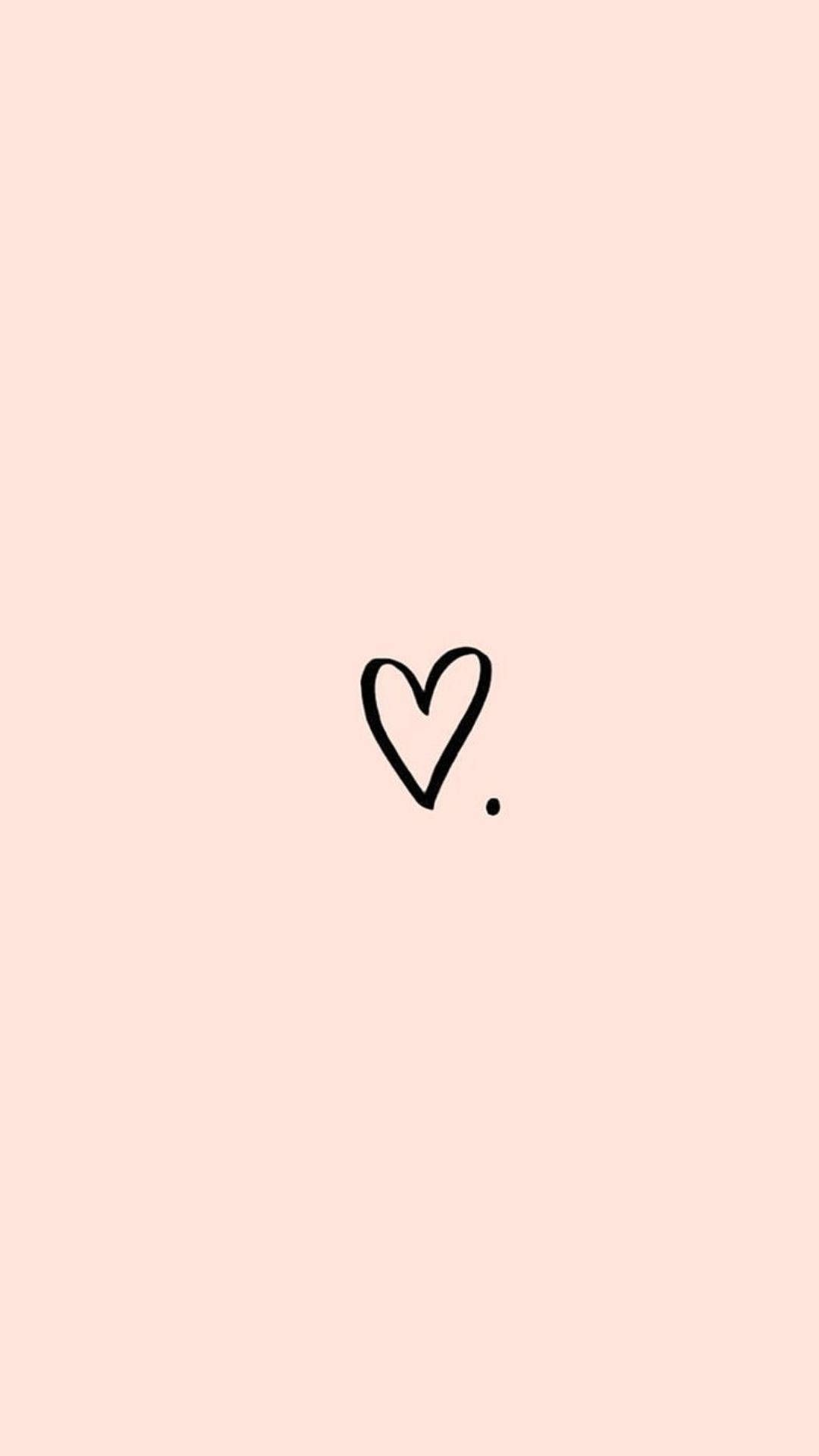 1080x1920 Download Love Aesthetic Dot Wallpaper