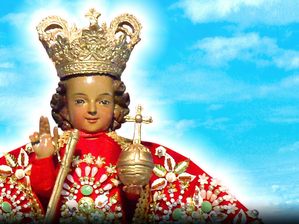 1024x768 Holy Mass image.: Santo Niño