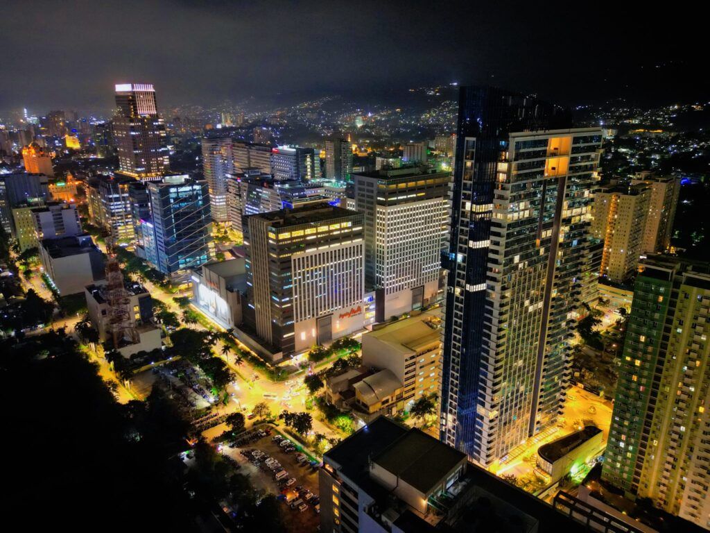 1024x768 Cebu City Awakens: A Dazzling Night Drone Flight Over IT Park