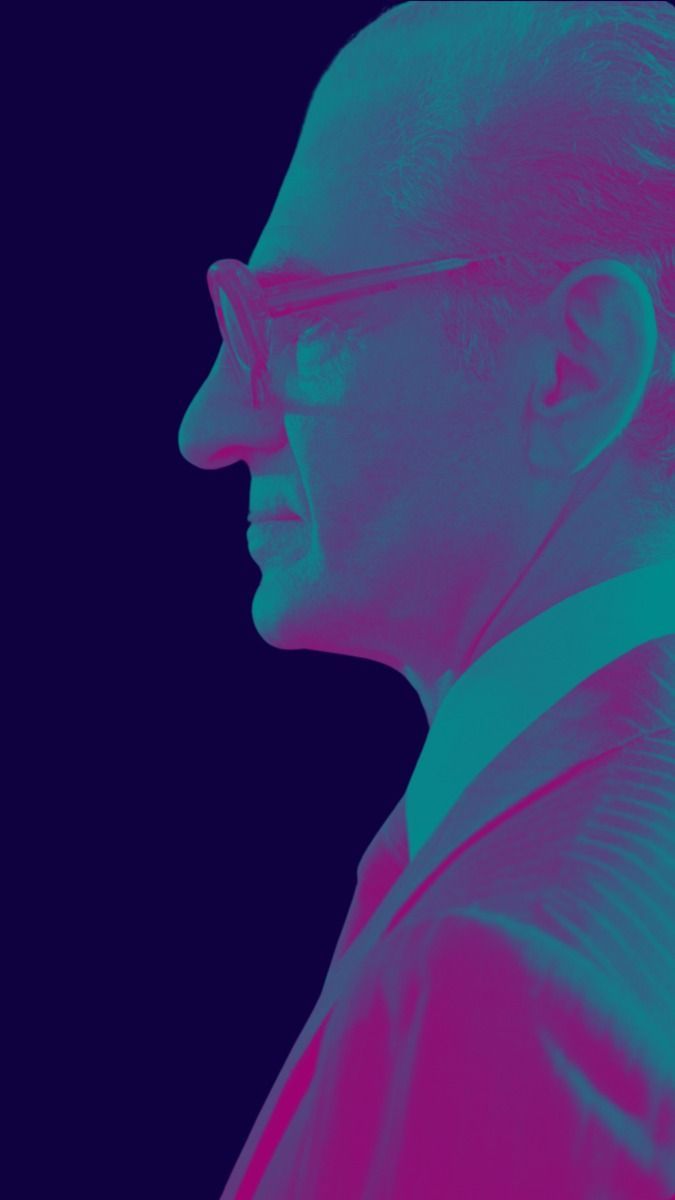 675x1200 Mohammad Reza Shah Pahlavi iPhone Wallpaper (Modern Pop Art Style)