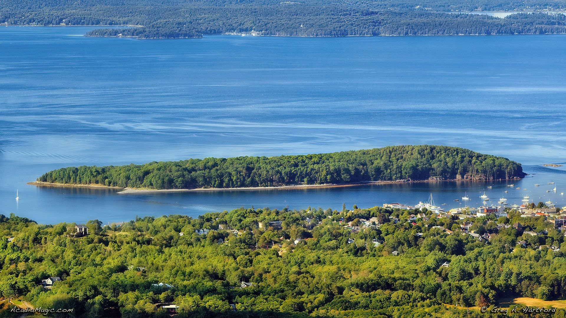 1920x1080 Bar Island, Bar Harbor National Park