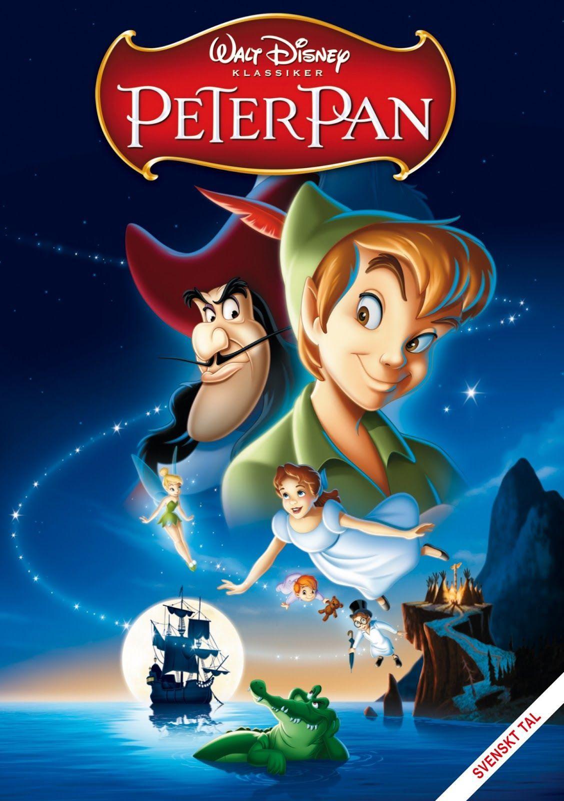 1128x1600 Peter Pan, Captain Hook, Wendy, Tinker Bell, Crocadile Parrot