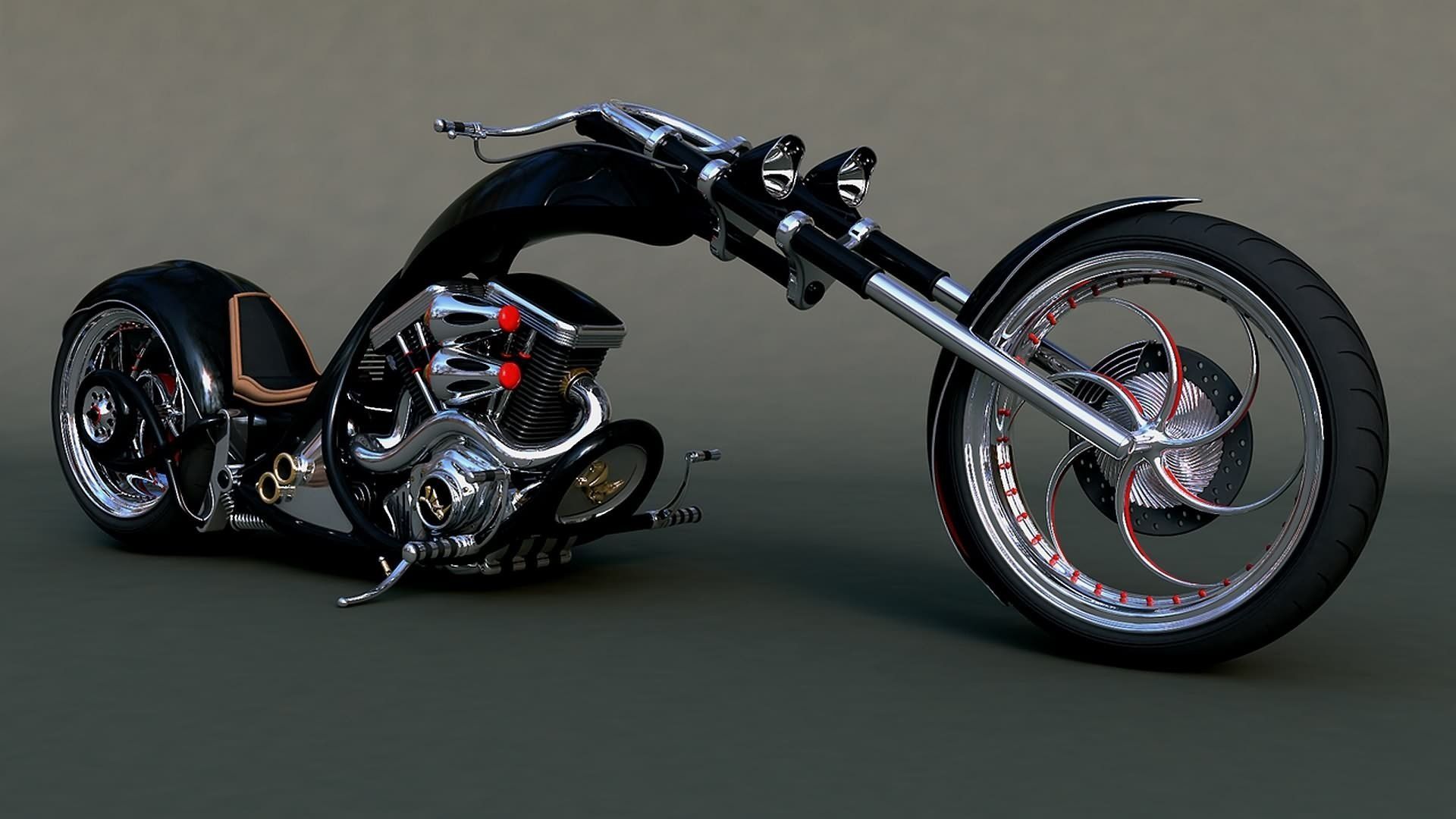 1920x1080 Harley Davidson Chopper Wallpaper
