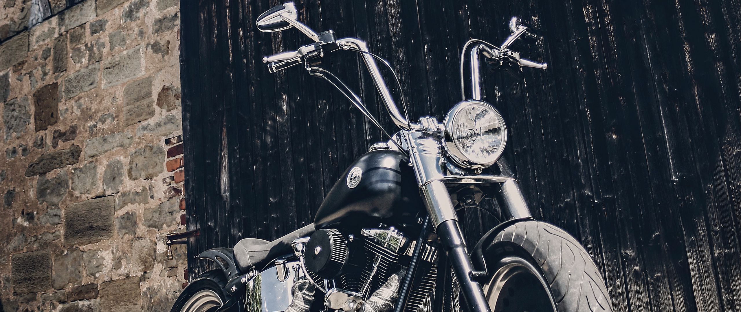 2560x1080 Download wallpaper 2560x1080 chopper, motorcycle, bike, wheels dual wide 1080p HD background
