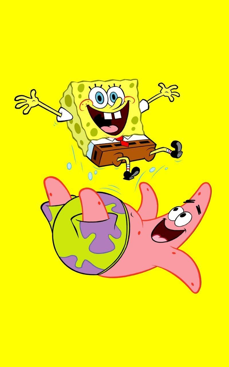 800x1280 Free download Funny SpongeBob And Patrick Best htc one wallpaper