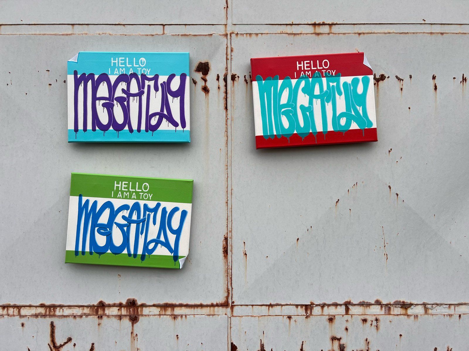 1600x1200 Hello My Name Is Canvas