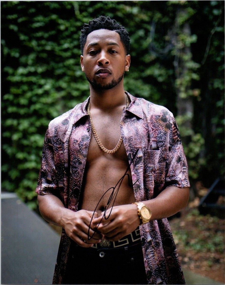 947x1200 Jacob Latimore Singer Actor Best Friend Connection Signed 8x10 Photo COA 3