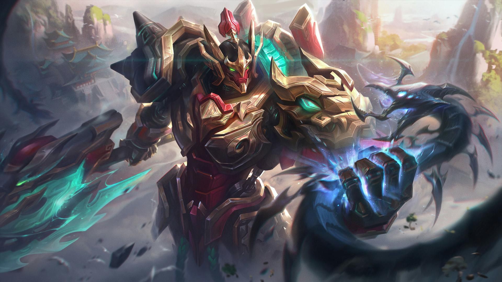 1920x1080 Mecha Kingdoms Darius Splash!