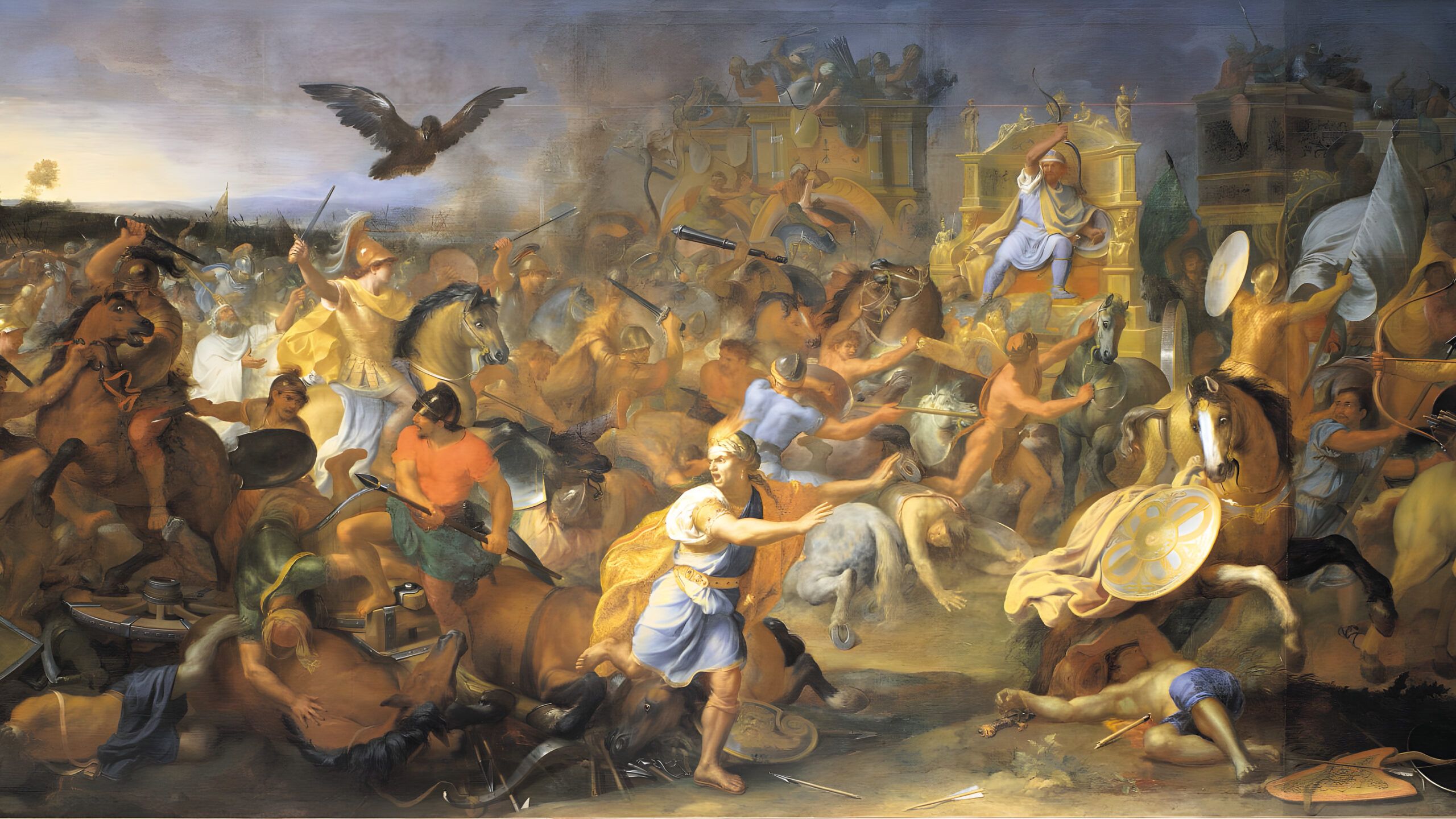 2560x1440 The Battle of Gaugamela: Alexander the Great vs. Darius III