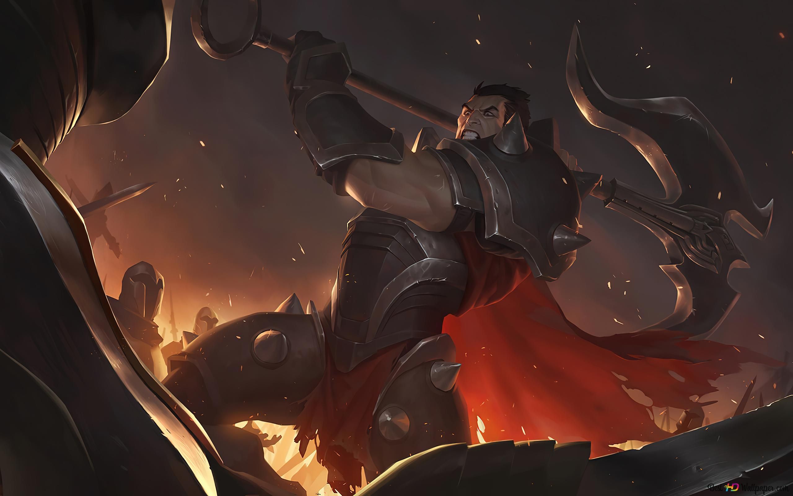 2560x1600 Warrior 'Darius' of Legends (LOL) 4K wallpaper download