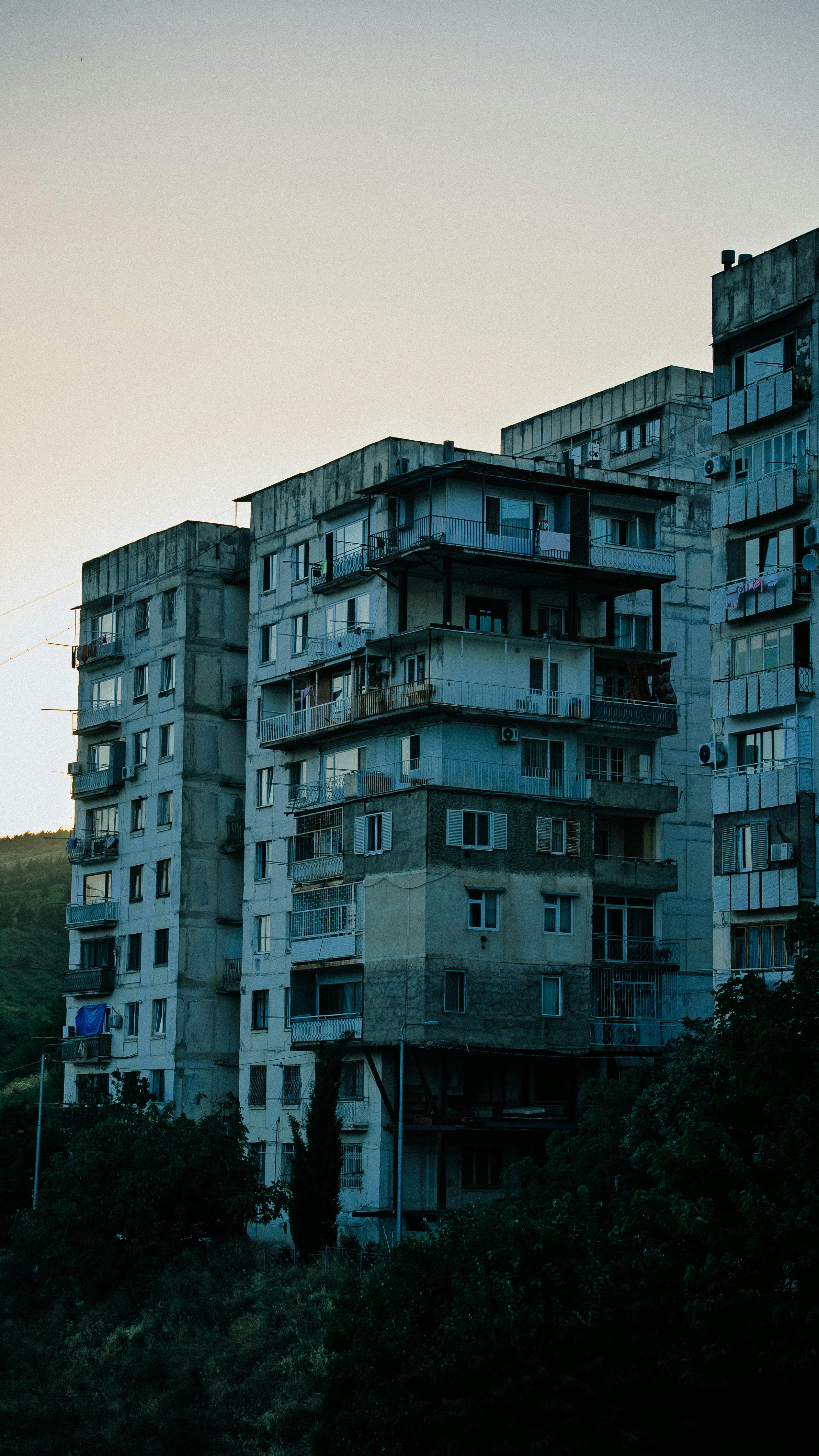 2385x4240 Soviet Era Architecture In Tbilisi · Free