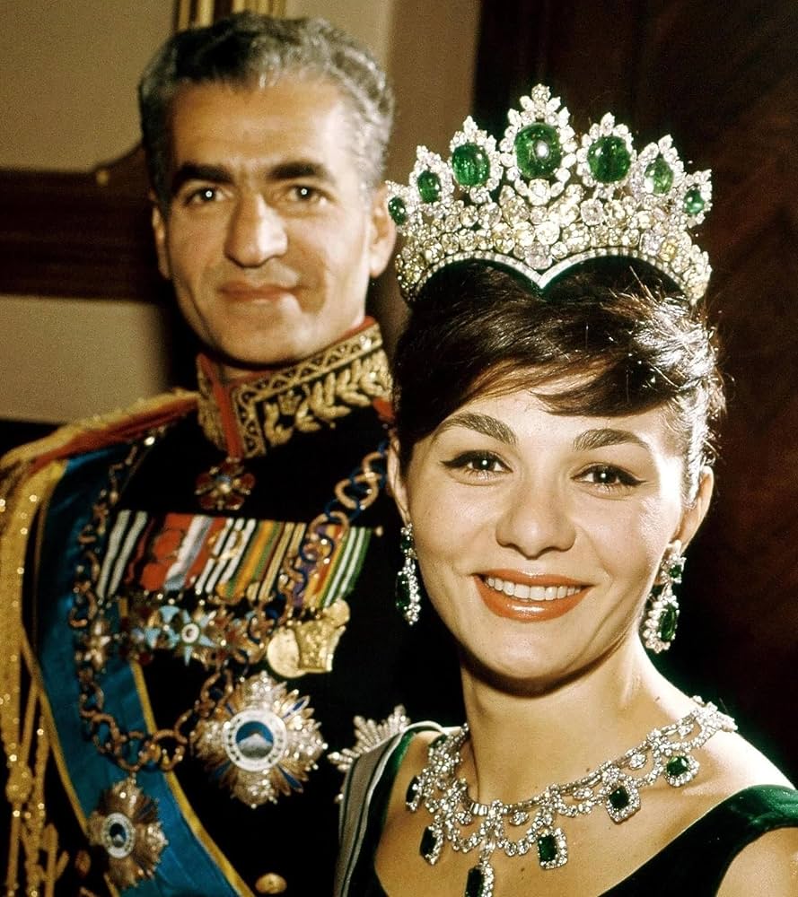 889x1000 ConversationPrints MOHAMMAD REZA PAHLAVI SHAH & WIFE GLOSSY POSTER PICTURE PHOTO PRINT BANNER : Amazon.ca: Home