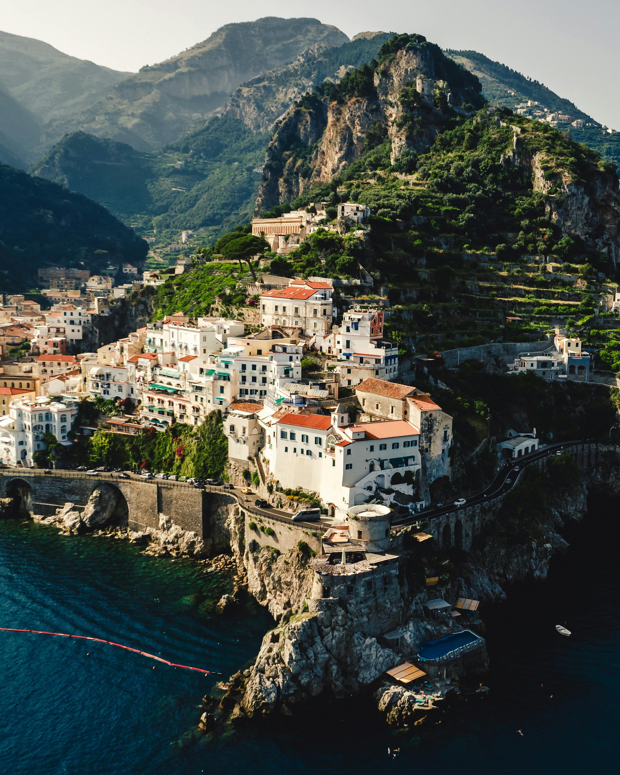 2160x2700 Town on Amalfi Coast in Italy · Free