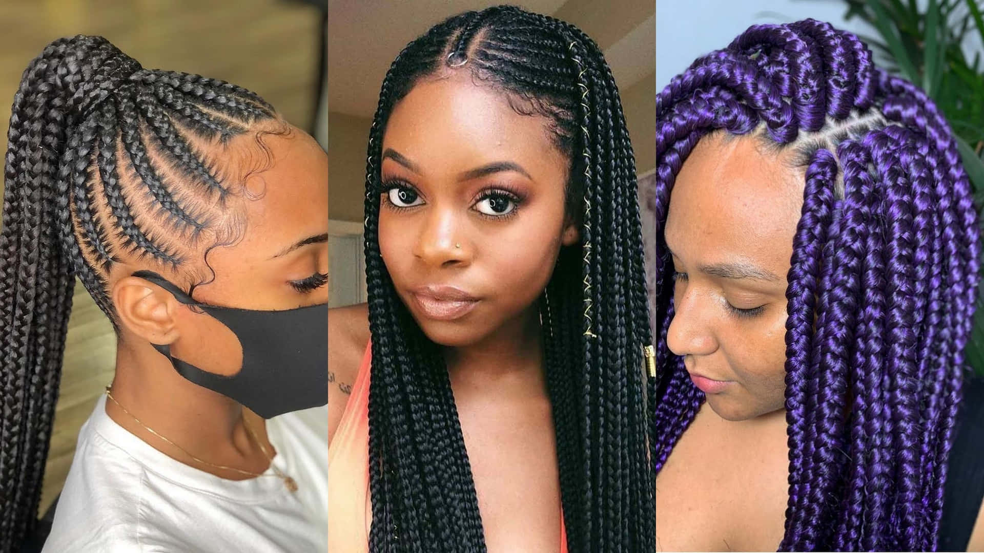 1920x1080 Download Breathtaking Box Braids Hairstyles 2021 Picture Revealing The Latest Trendy Styles