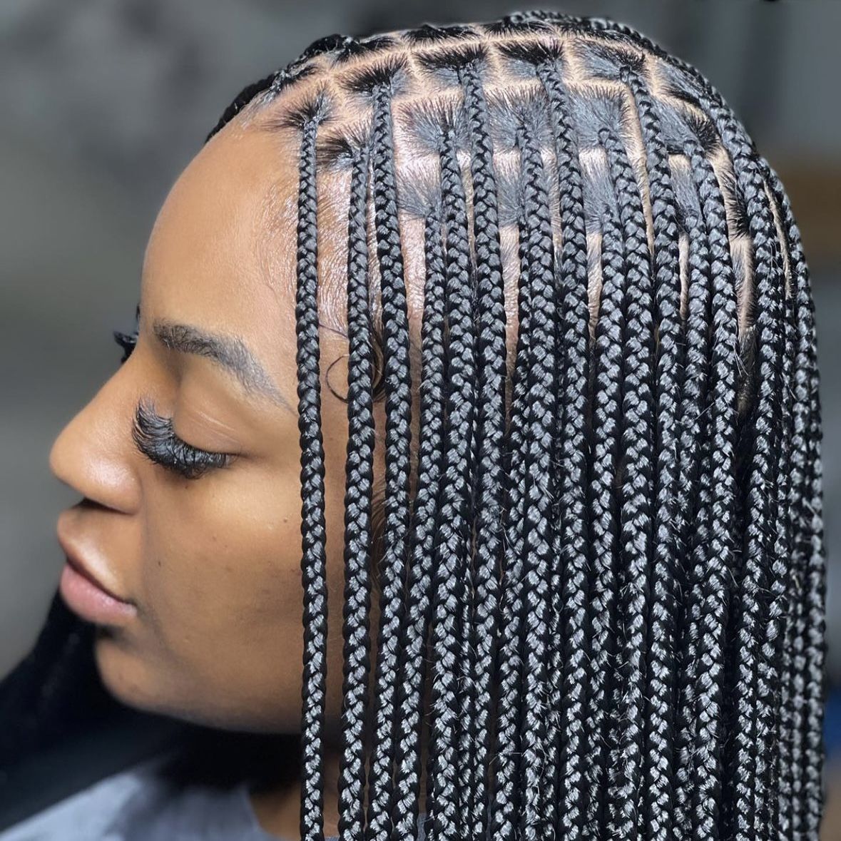 1179x1179 Gorgeous Ways To Style Knotless Braids. FroHub Afro Hairdressers