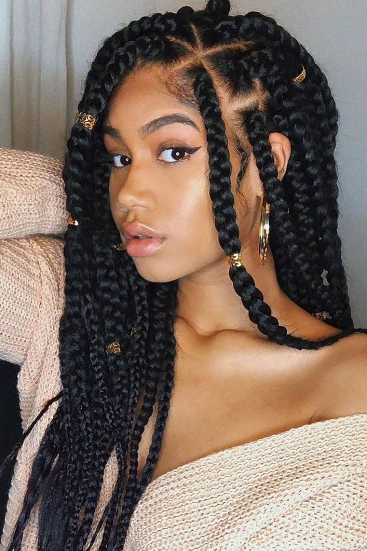 736x1104 Big Box Braids Wonderland: 120 Styles, Care, & Inspirations